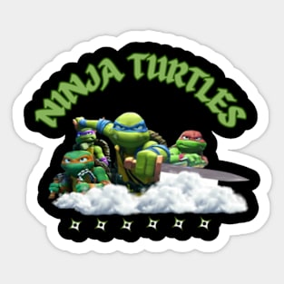 Ninja Turtles Teenage Years | Teenage Mutant Ninja Sticker